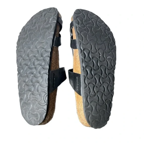 Birkenstock Mayari Black Birko-Flor Strap Toe Loop Sandals Size 39 - Picture 7 of 11